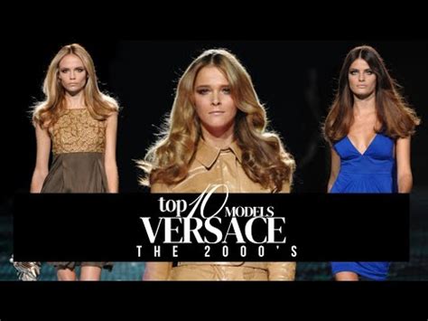 versace pelze 2000 models|TOP 10 VERSACE MODELS .